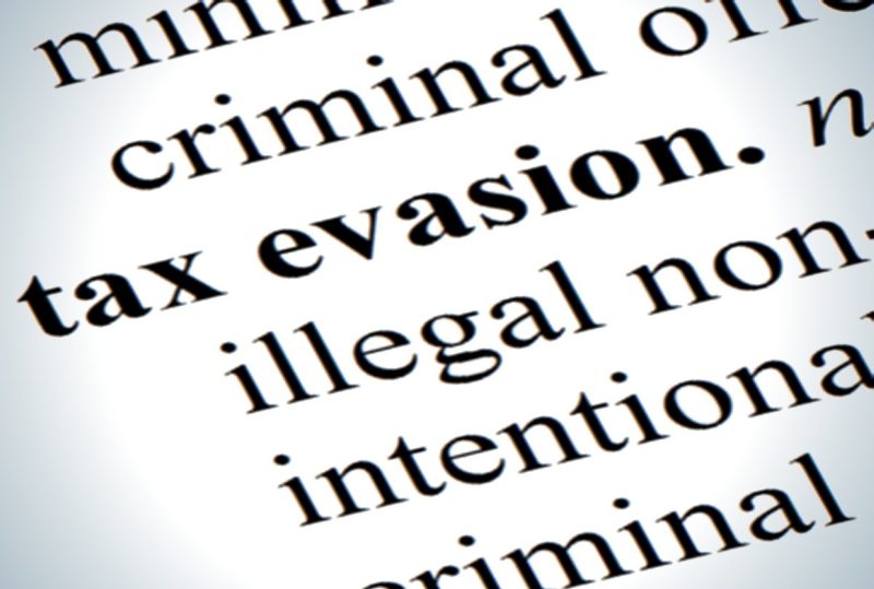 Tax evasion image 