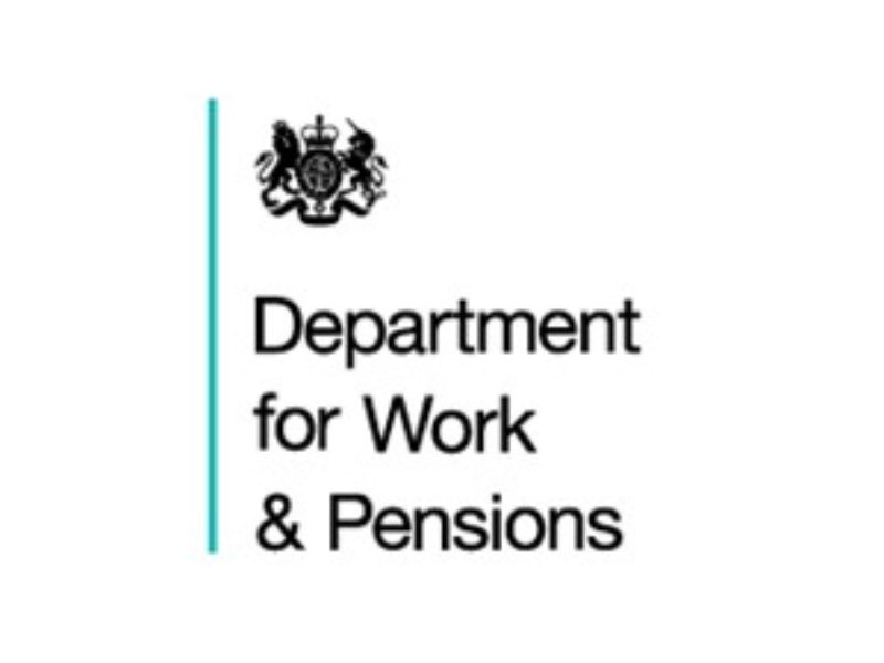 Logo for the Department for Work and Pensions