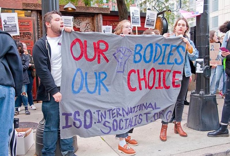 Pro-choice protest