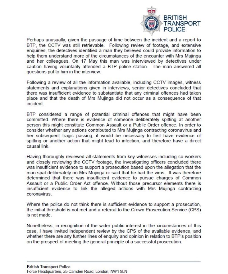 Response from BTP (page 2)