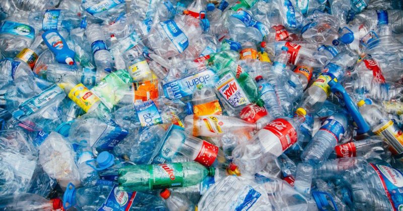 Image of Dozens of plastic bottles
