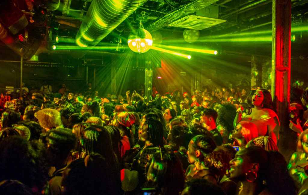 A busy Nightclub