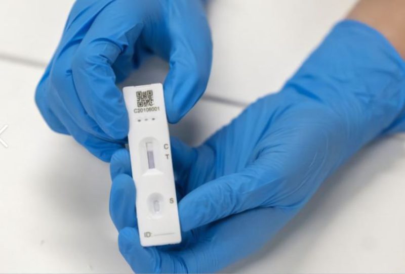 Image of COVID-19 Lateral Flow Test
